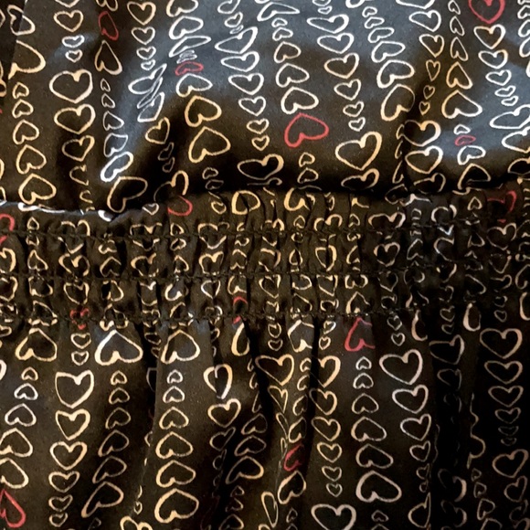 2-PIECE SET🦋 NEW Enchanting Brown & Red Cami & Shorts HEARTS Sleep SET, Sz 2x - Picture 6 of 6